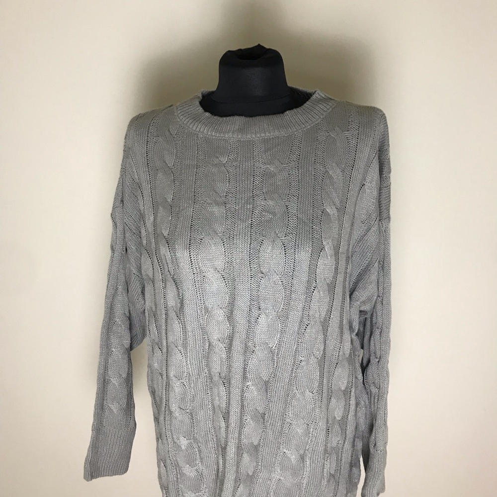 Gray Sweater Dress